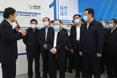 宋永祥率團赴泰州學習考察，聚焦生物科技領域招商引資與技術創新
